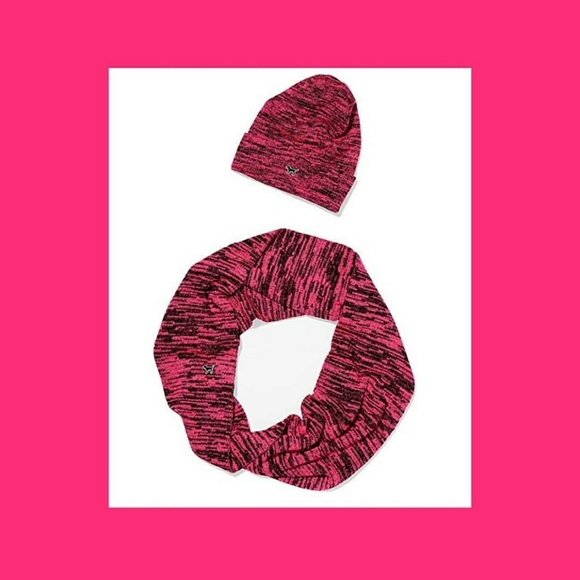 PINK BY Victoria Secret pink beanie &scarf - Picture 1 of 1